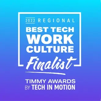 2022 Timmy Award best tech work culture