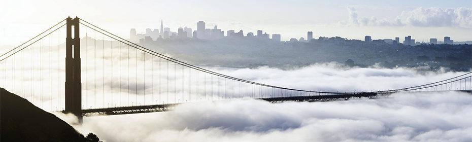 San Francisco and the Golden Gate Bridge 