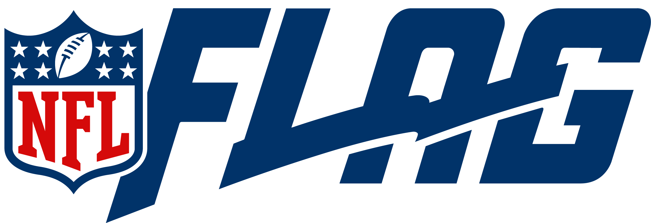 NFL Flag In School Logo