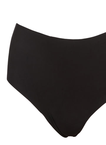 Black - Le Stretch Micro High Waist Brief | Fleur du Mal