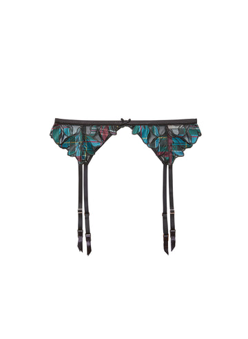 Fall plaid - Lily Embroidery Garter Belt | Fleur du Mal