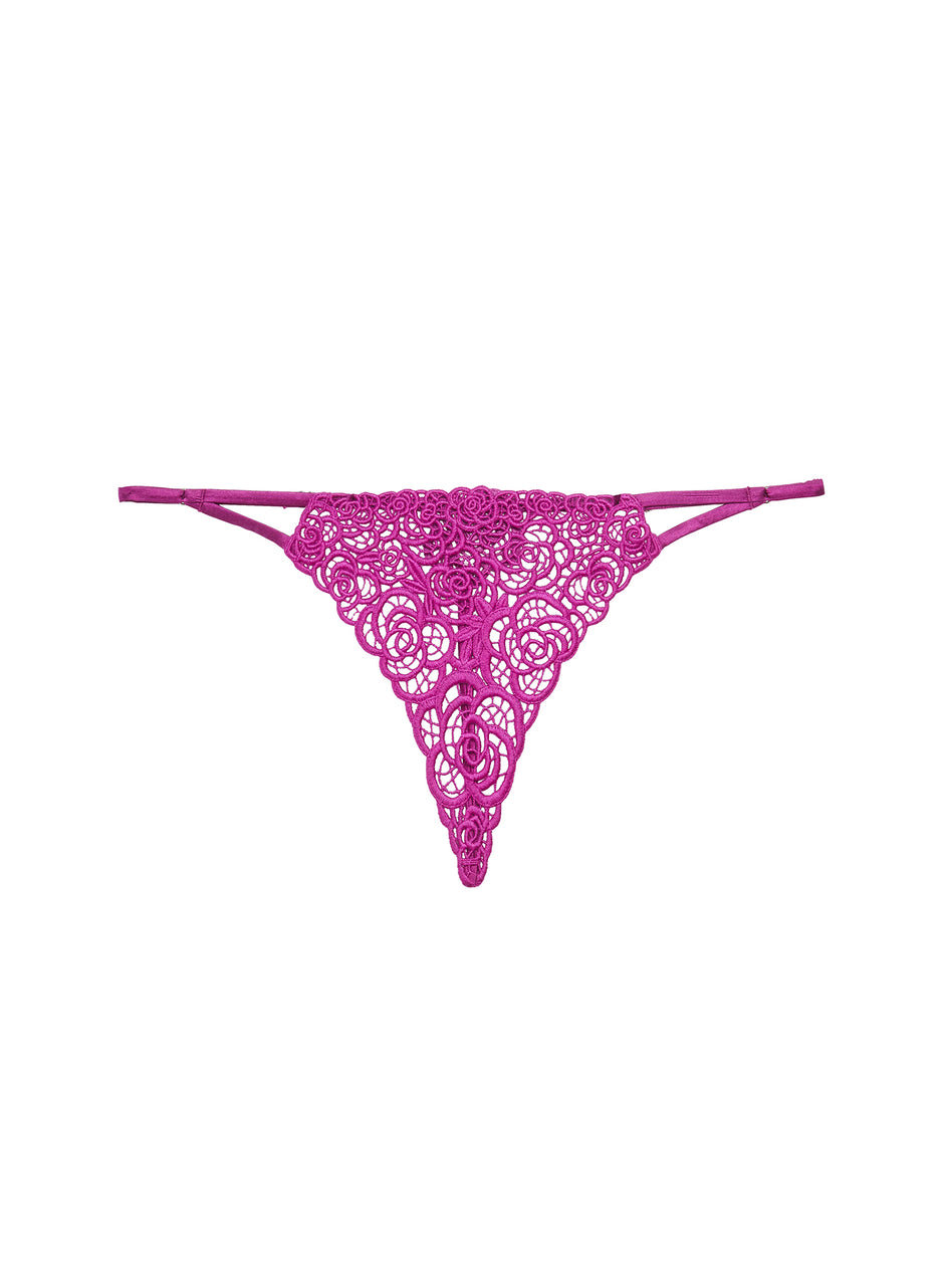 Vixen - Fleur Guipure V-String | Fleur du Mal