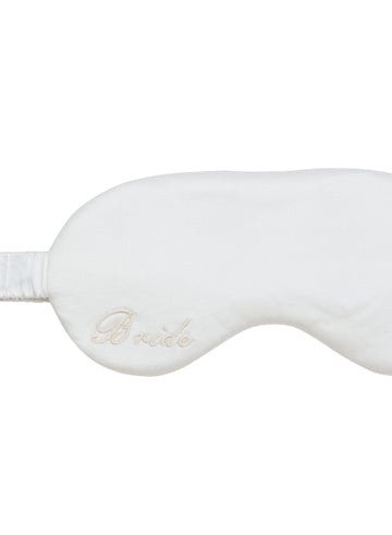 Ivory - Bridal Silk Eye Mask | Fleur du Mal