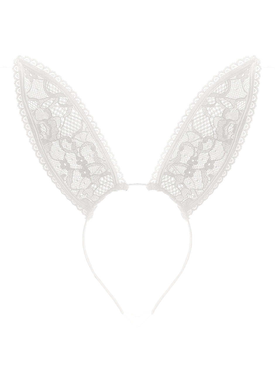 Ivory - Lace Bunny Ears | Fleur du Mal