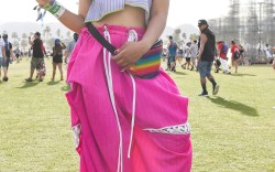 Street Style Shoes at Coachella