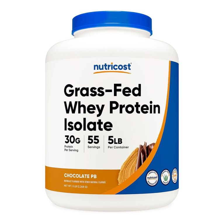 Nutricost Grass-Fed Whey Protein Isolate