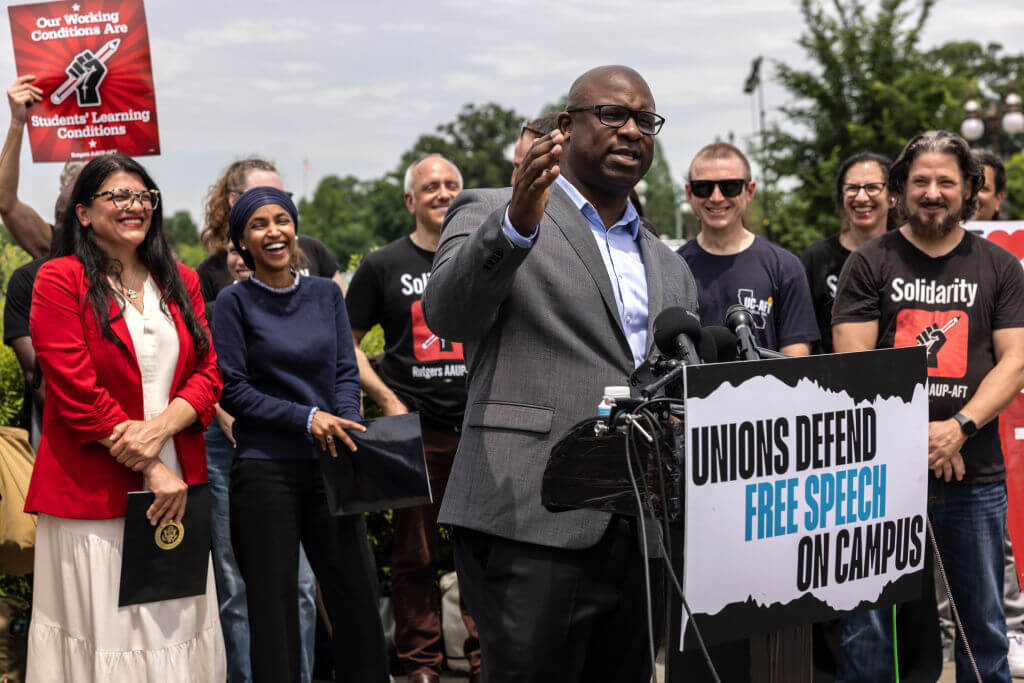 Rep. Jamaal Bowman (D-NY) on May 23, 2024. 