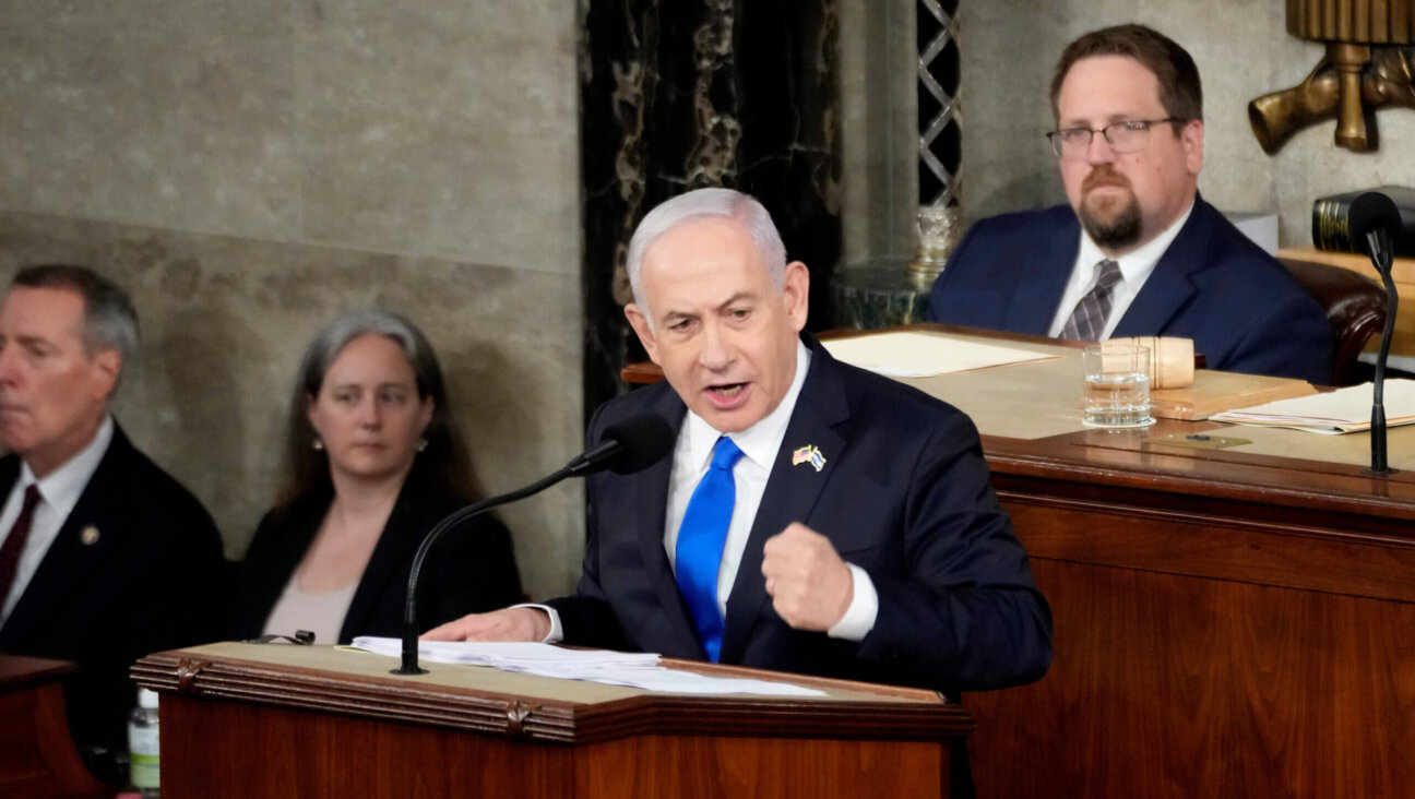 Israeli Prime Minister Benjamin Netanyahu addresses a joint meeting of Congress in July.