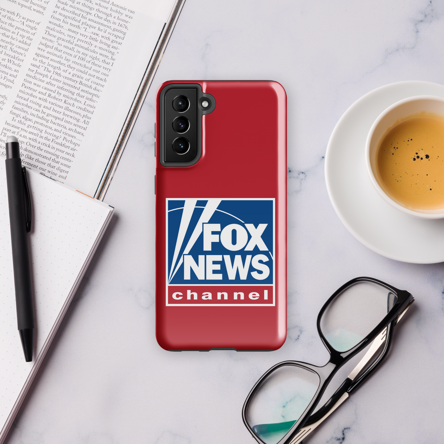 Fox News Logo Red Tough Phone Case - Samsung