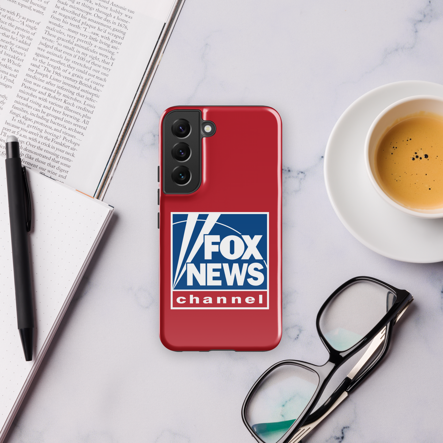 Fox News Logo Red Tough Phone Case - Samsung