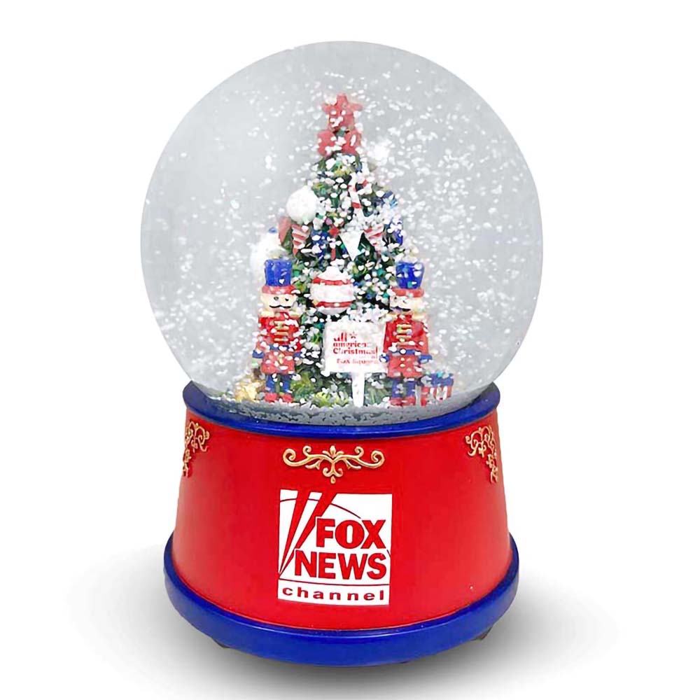 FOX News Christmas Snowglobe