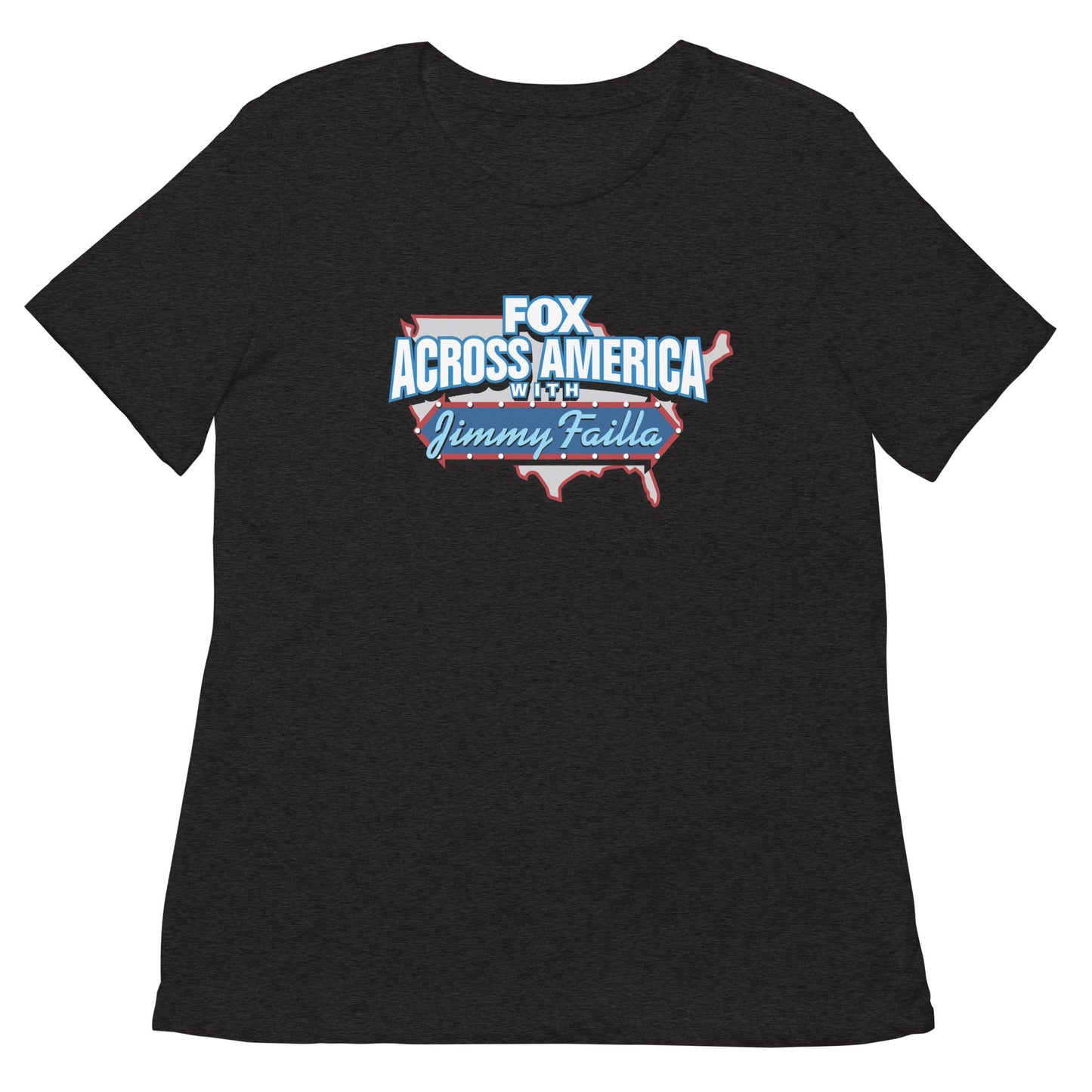 FOX Across America with Jimmy Failla Womens Tri-Blend T-Shirt