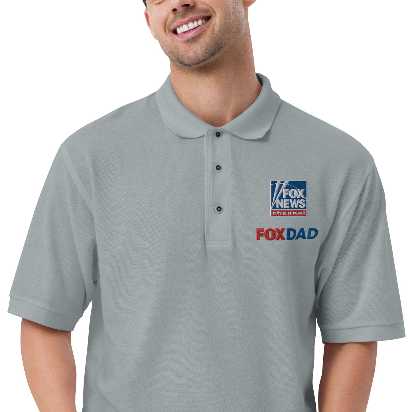 FOX News Dad Embroidered Polo Shirt