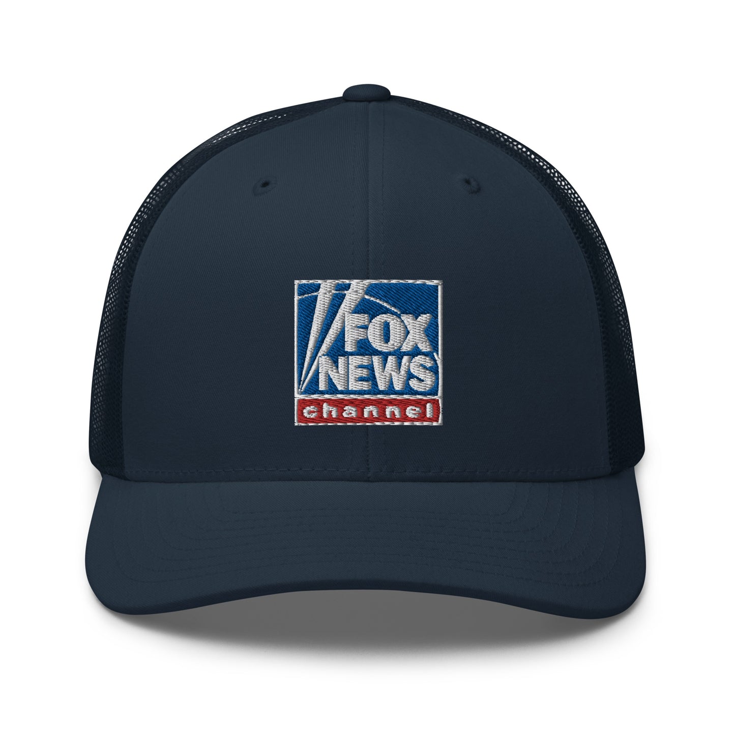 FOX News Logo Embroidered Retro Trucker Hat