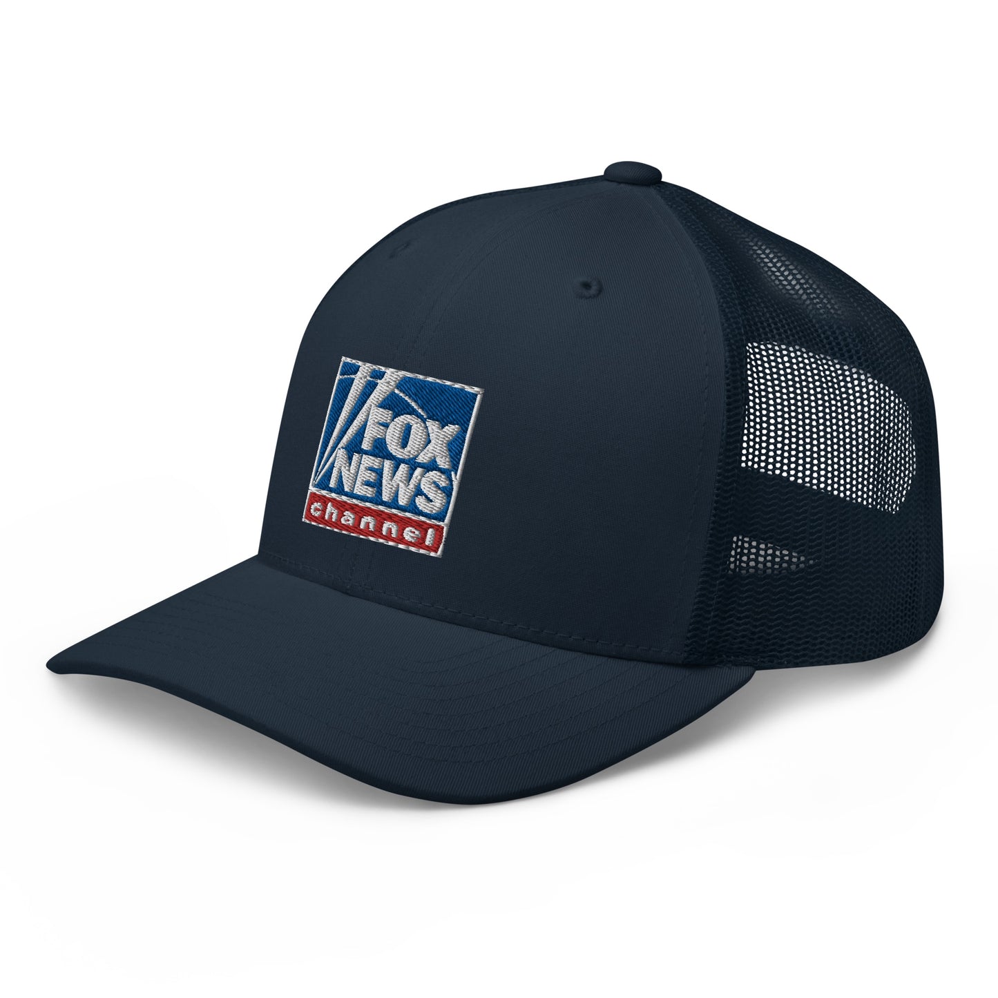 FOX News Logo Embroidered Retro Trucker Hat