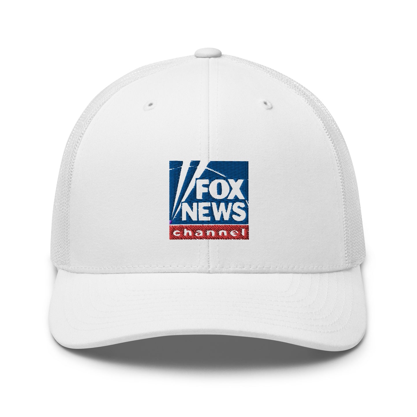 FOX News Logo Embroidered Retro Trucker Hat