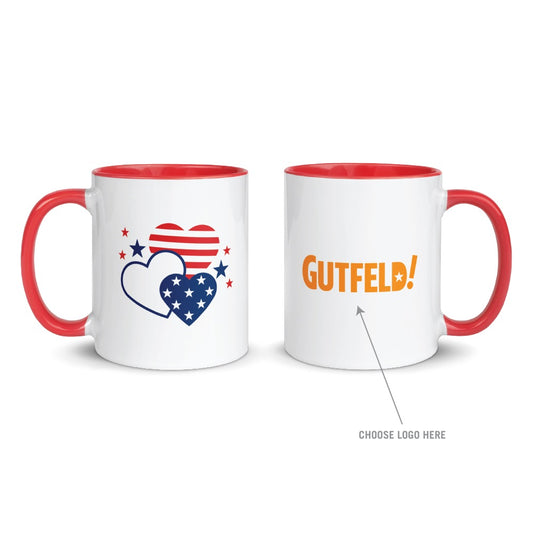 FOX News Heart Customized Two Tone Mug