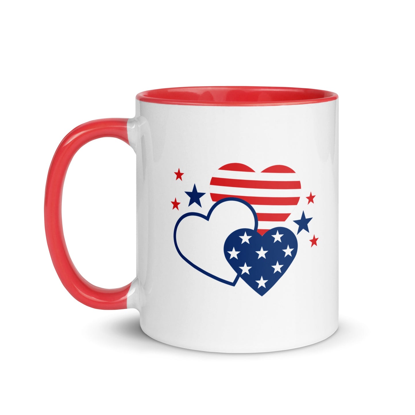 FOX News Heart Customized Two Tone Mug