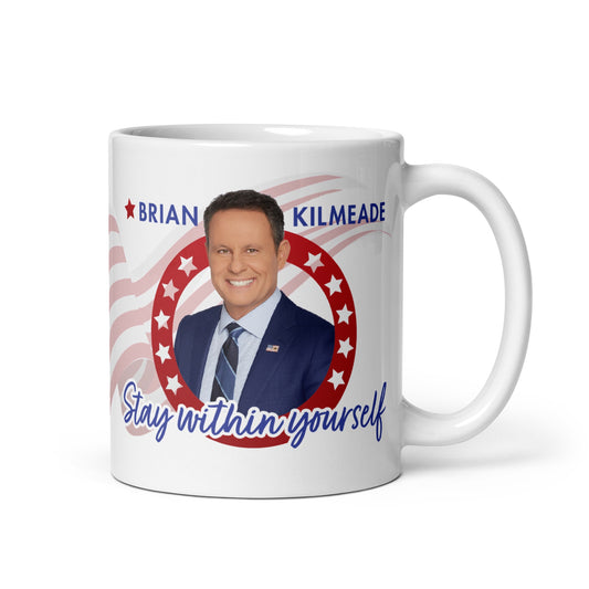 FOX One Nation with Brian Kilmeade White Mug