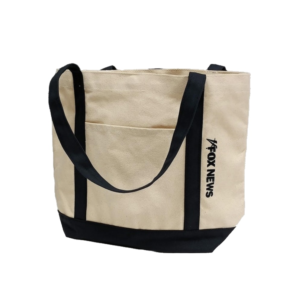 Fox News Logo Canvas Tote Bag