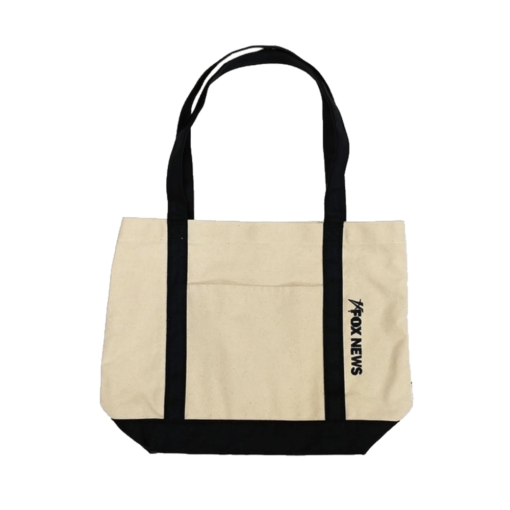 Fox News Logo Canvas Tote Bag