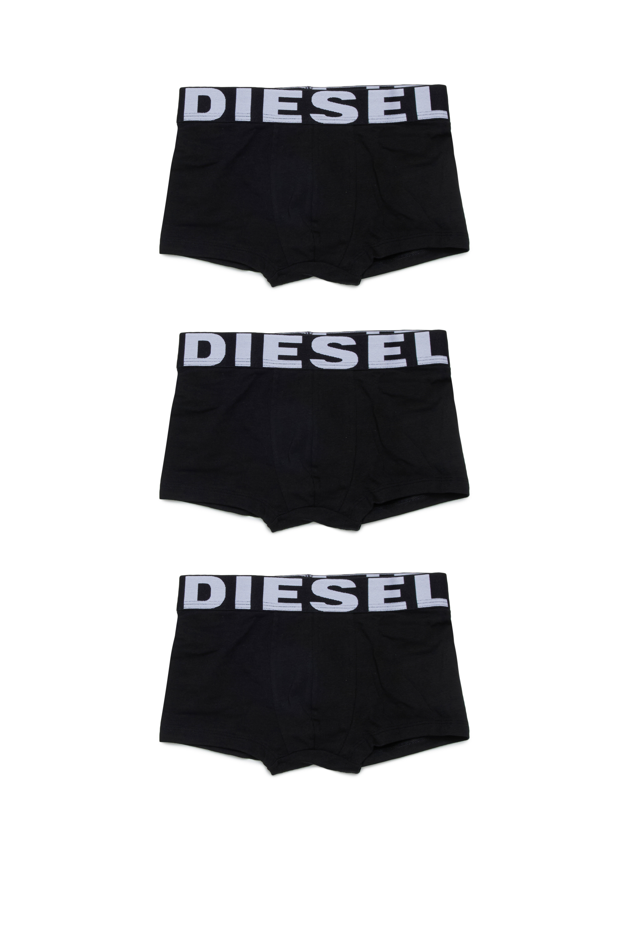 Diesel - UMBX-UPARRYTHREEPACK-DSL, Boxer avec taille à maxi logo Homme in Noir - 1