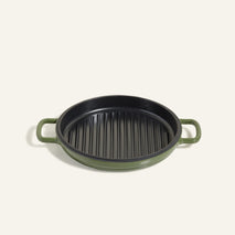 cast iron hot grill - sage - view 1