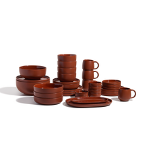 complete stacking set - terracotta - view 1