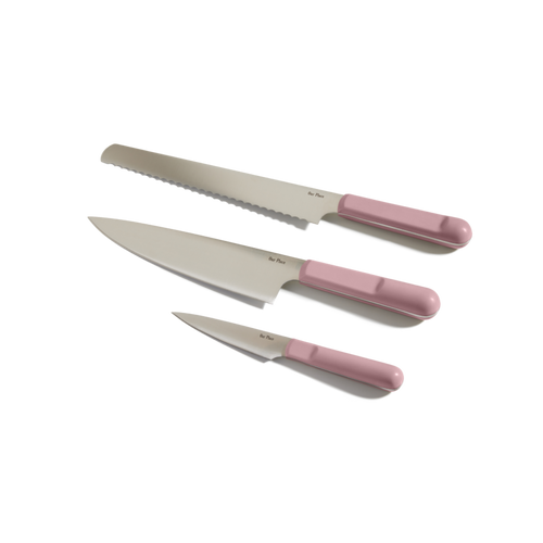 knife trio - lavender - view 1