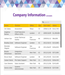 Company Information