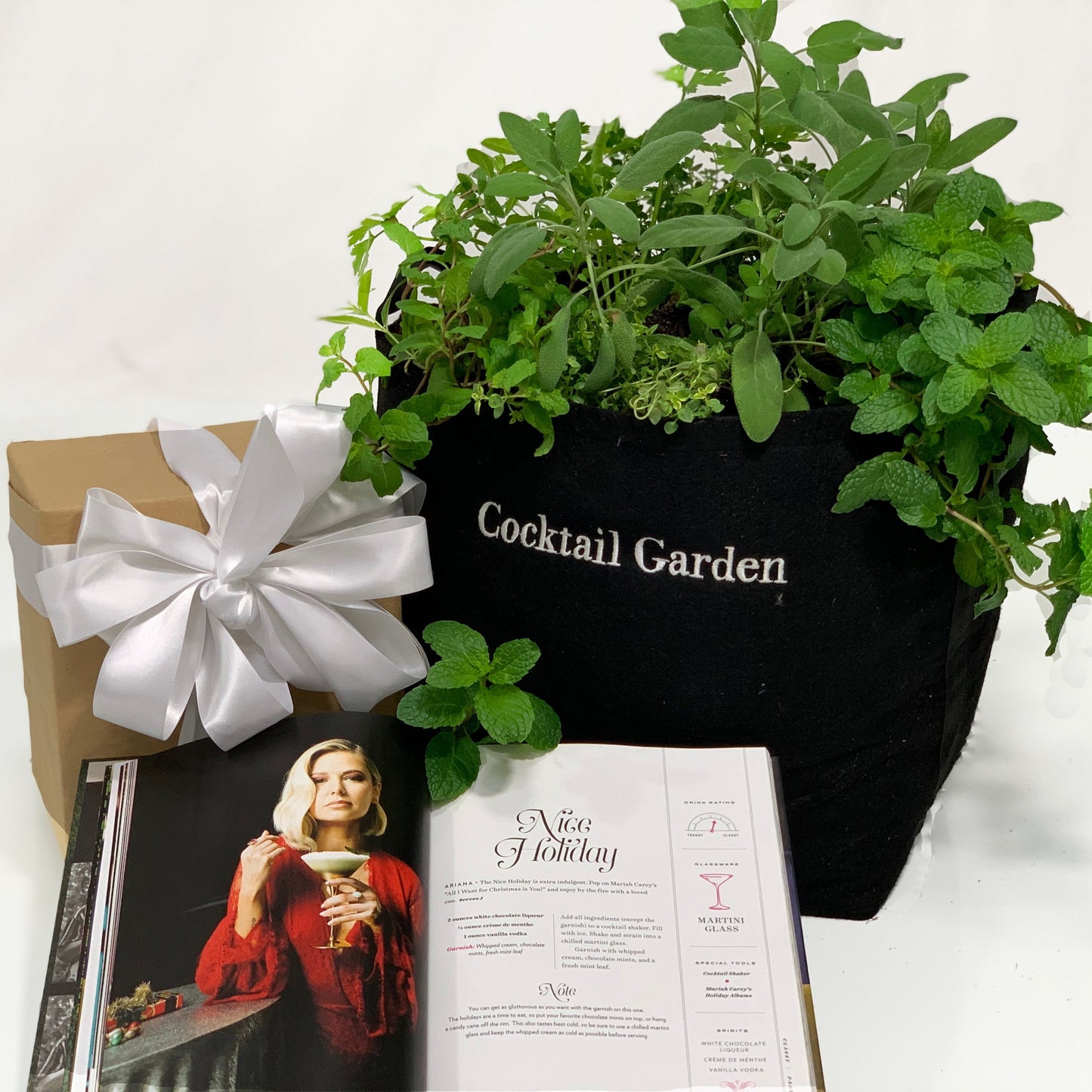 Fancy AF Cocktail Garden Gift Set