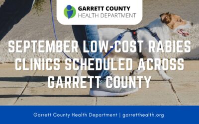 September Low-Cost Rabies Clinics Scheduled Across Garrett County