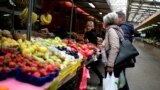 Banjaluka, Bosnia and Herzegovina, people on the market