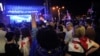 Demonstrators at the Georgian Musicians For A European Future event in Tbilisi called for "unity" and "ultimate victory" as they denounced the "foreign agent" law.
