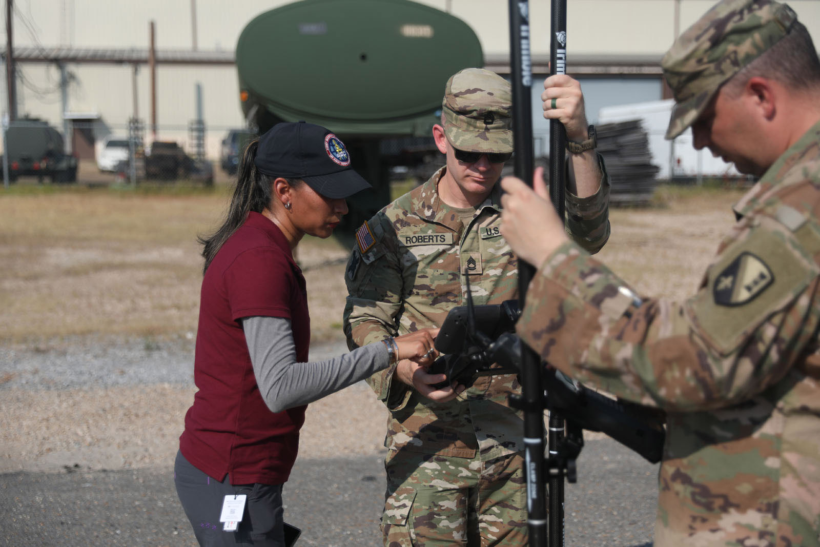 La. Guard’s 225th Engineer Brigade fields advanced survey equipment