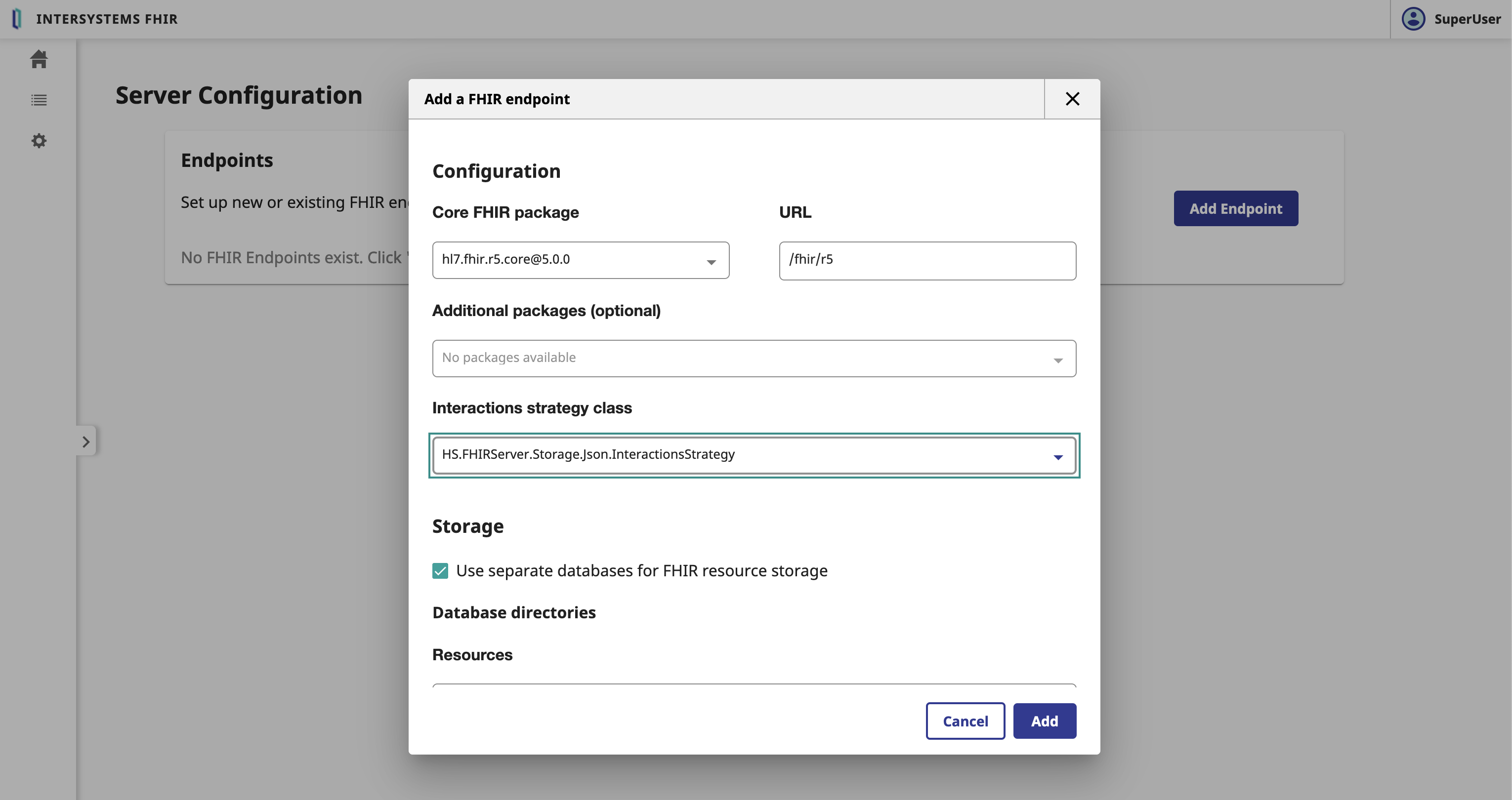 Server Configuration