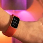 Fitbit Charge 6 on a wrist.