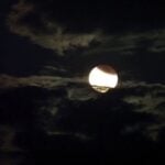 Partial Lunar Eclipse Moon