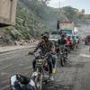 Daily life continues on the streets of Port-au-Prince, despite the insecurity.