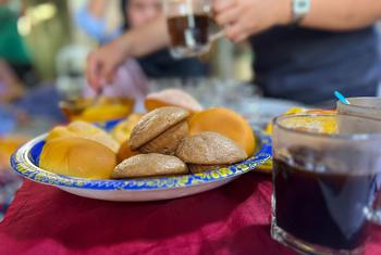 The baking cooperative produces a range of breads and pastries.