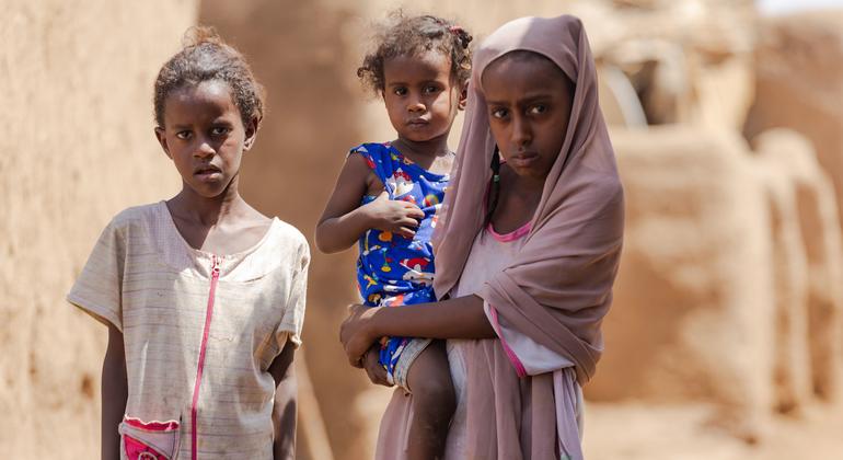 Children is Sudan are facing widespread food insecurity.