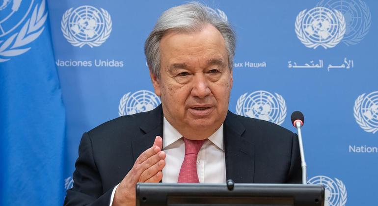 UN Secretary-General António Guterres. (file photo)