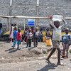 Displaced children in North Kivu, Democratic Republic of the Congo.