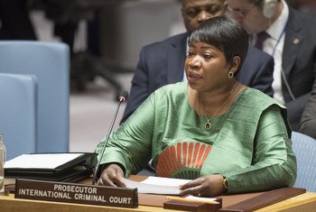 Promotora-chefe do Tribunal Penal Internacional, TPI, Fatou Bensouda.