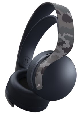 Auscultadores sem fios com microfone PULSE 3D Gray Camouflage