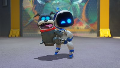 Astro Bot-skærmbillede – Astro og hund