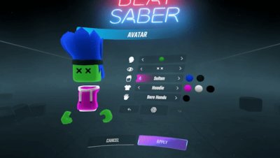 Beat Saber ภาพหน้าจอการสร้างผู้เล่นหลายคน