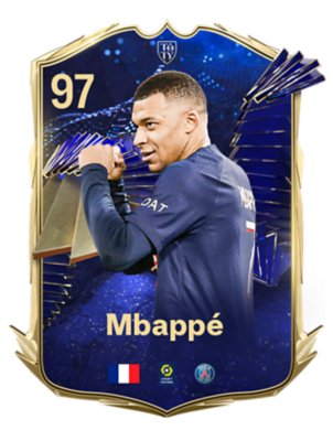 รูปภาพกำลังแสดงให้เห็น TOTY Player Pick - Kylian Mbappé