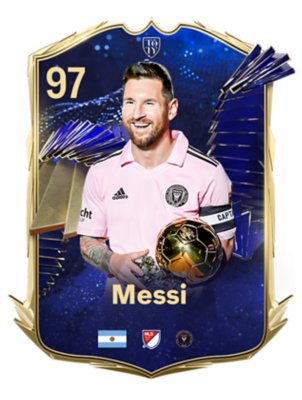 รูปภาพกำลังแสดงให้เห็น TOTY Player Pick - Lionel Messi