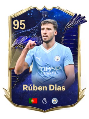 Immagine di un atleta selezionato per la Squadra dell'anno (TOTY) - Rúben Dias